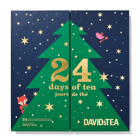 David's Tea shop advent calendar.