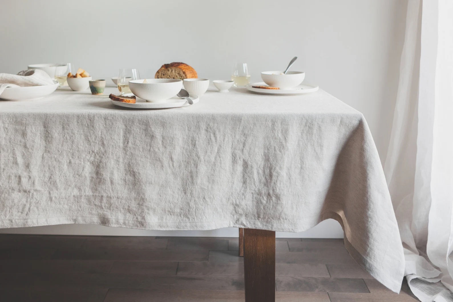 Etsy linen tablecloth.