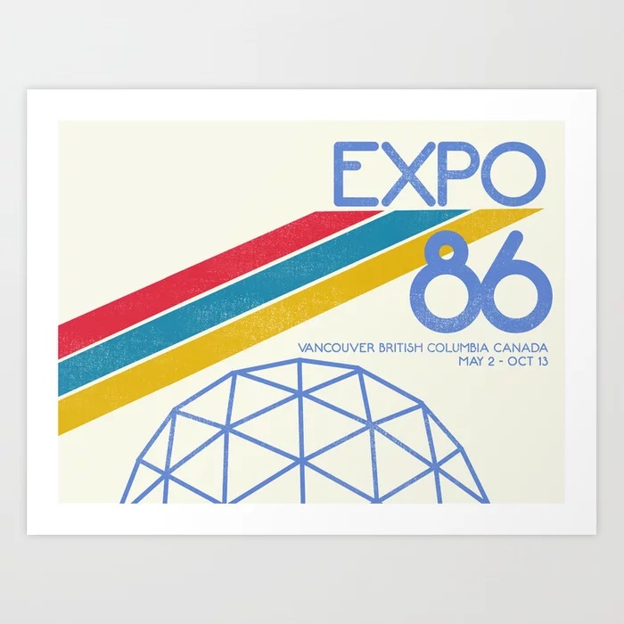Expo 86 art print