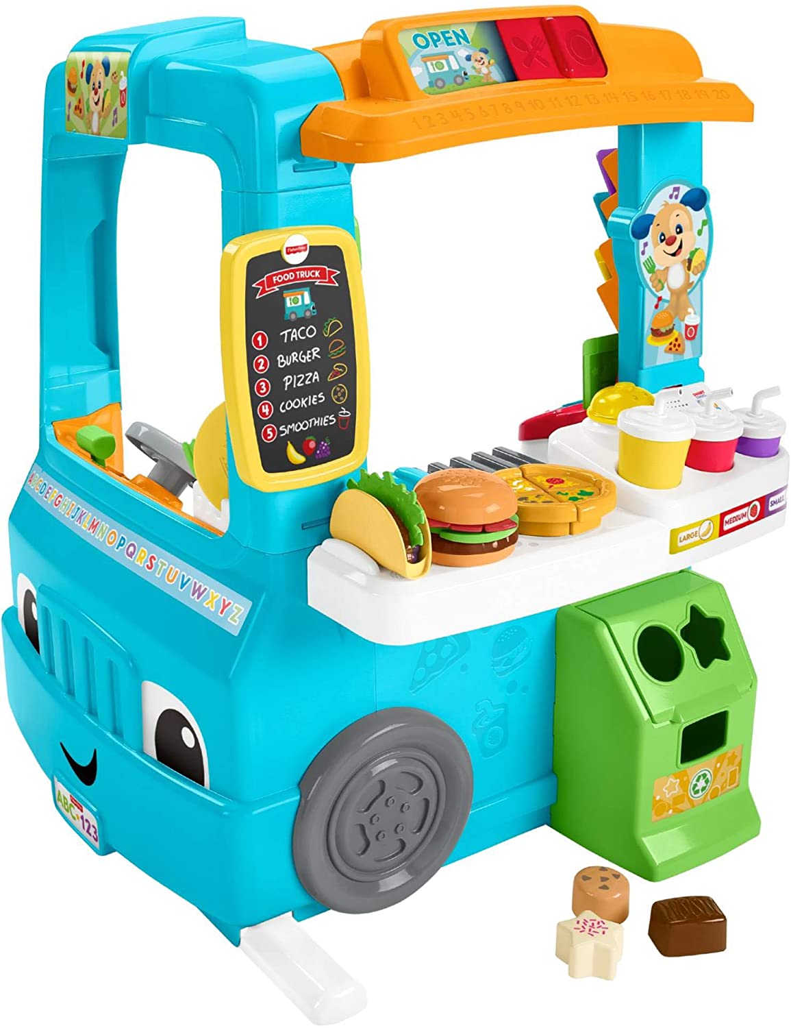 Fisher Price food truck.