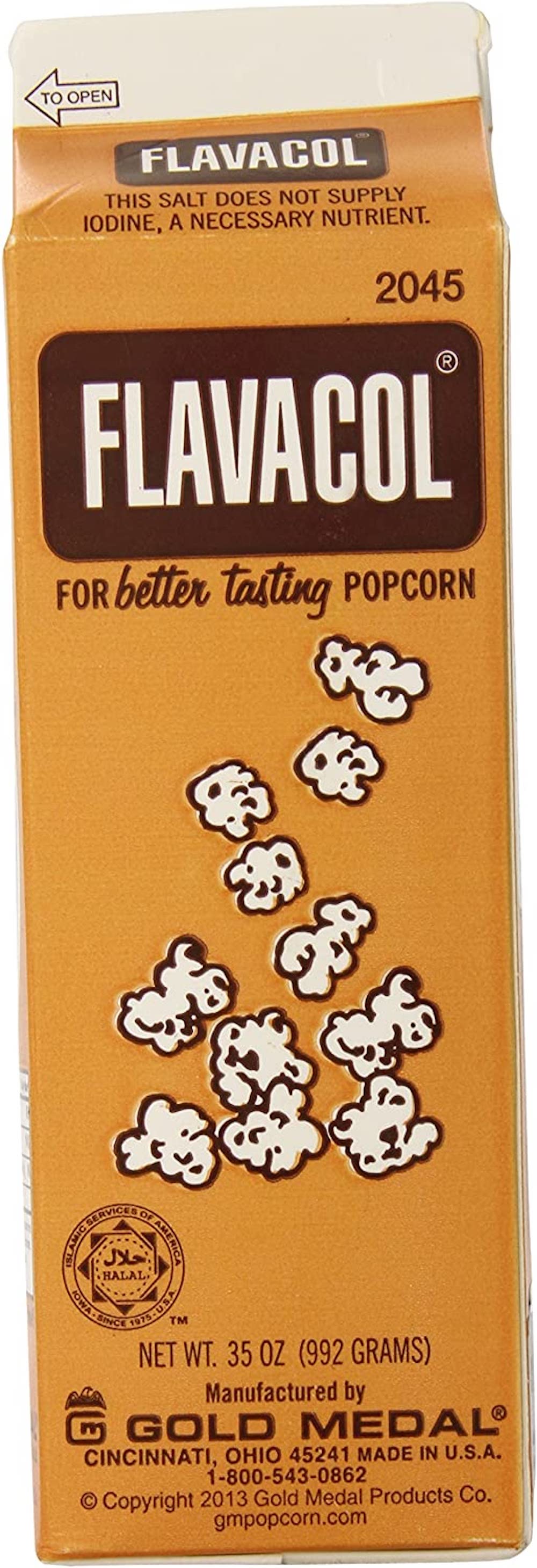 Flavacol popcorn