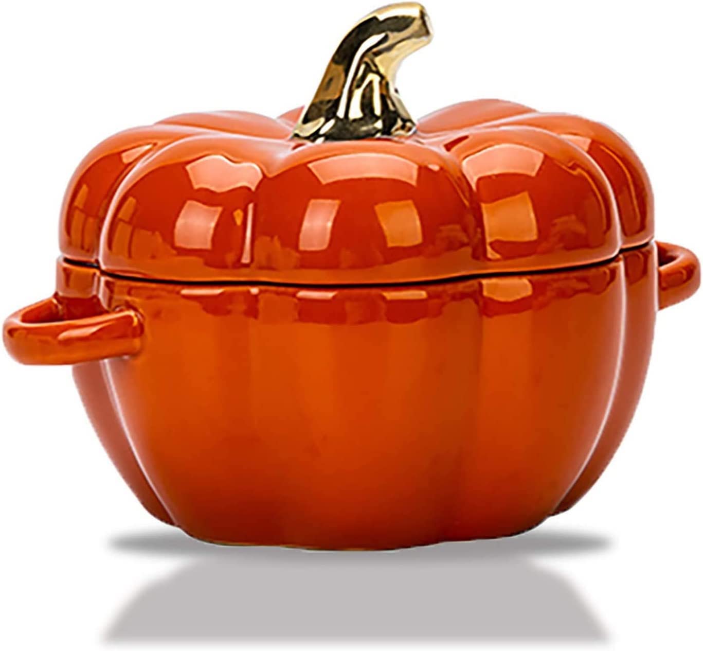 Ceramic pumpkin glossy