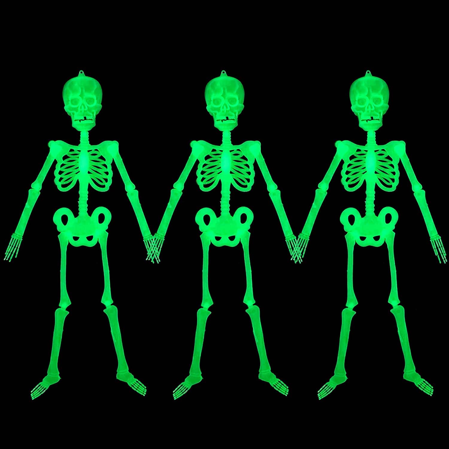 Glow in the dark skeletons