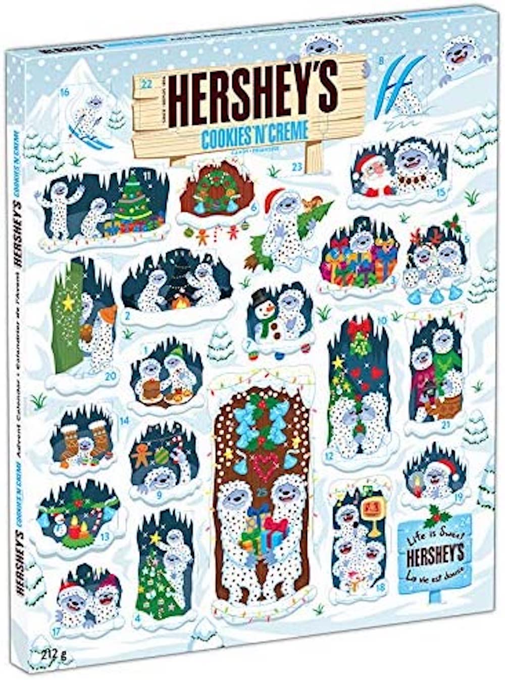 Hersheys calendar