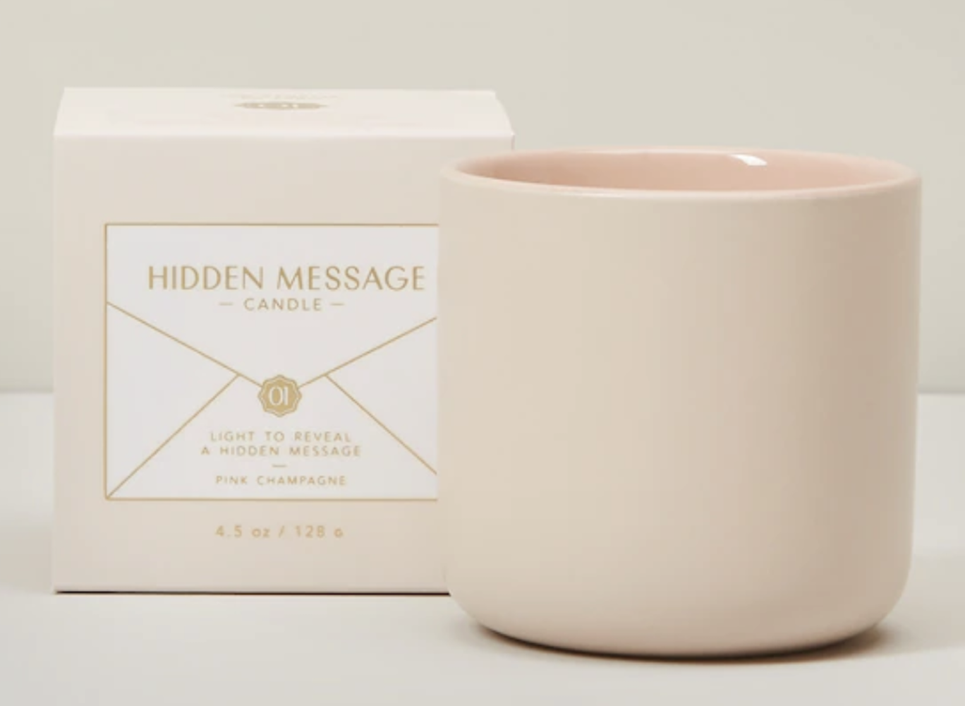 Hidden Message candle