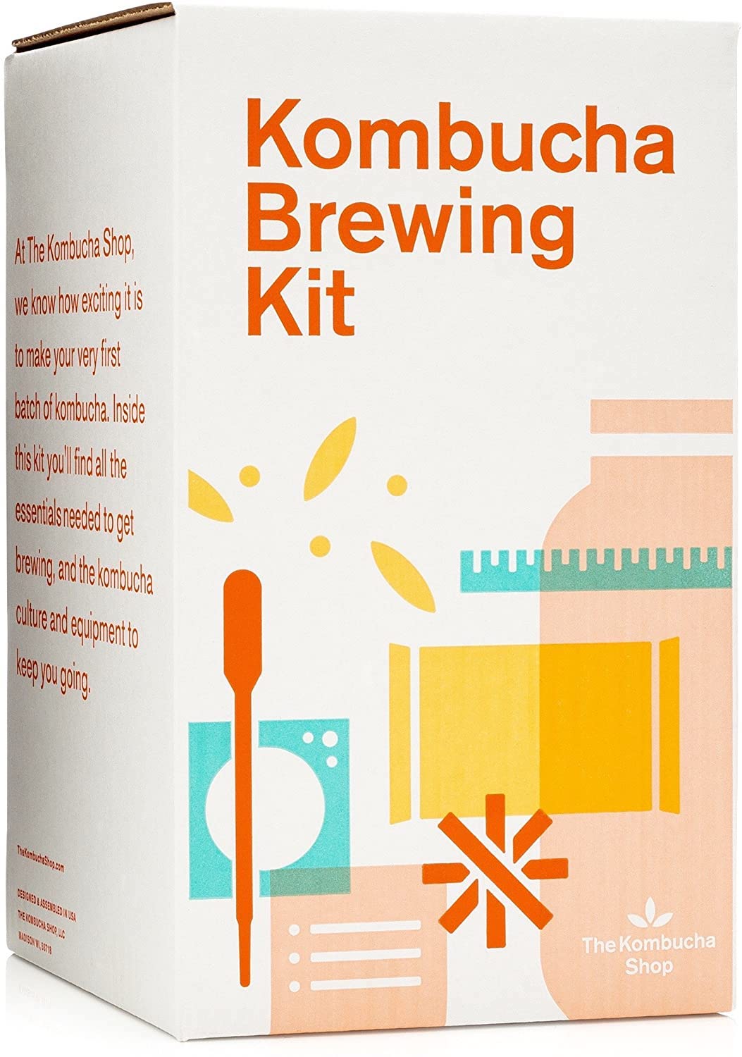 Kombucha brewing kit. 