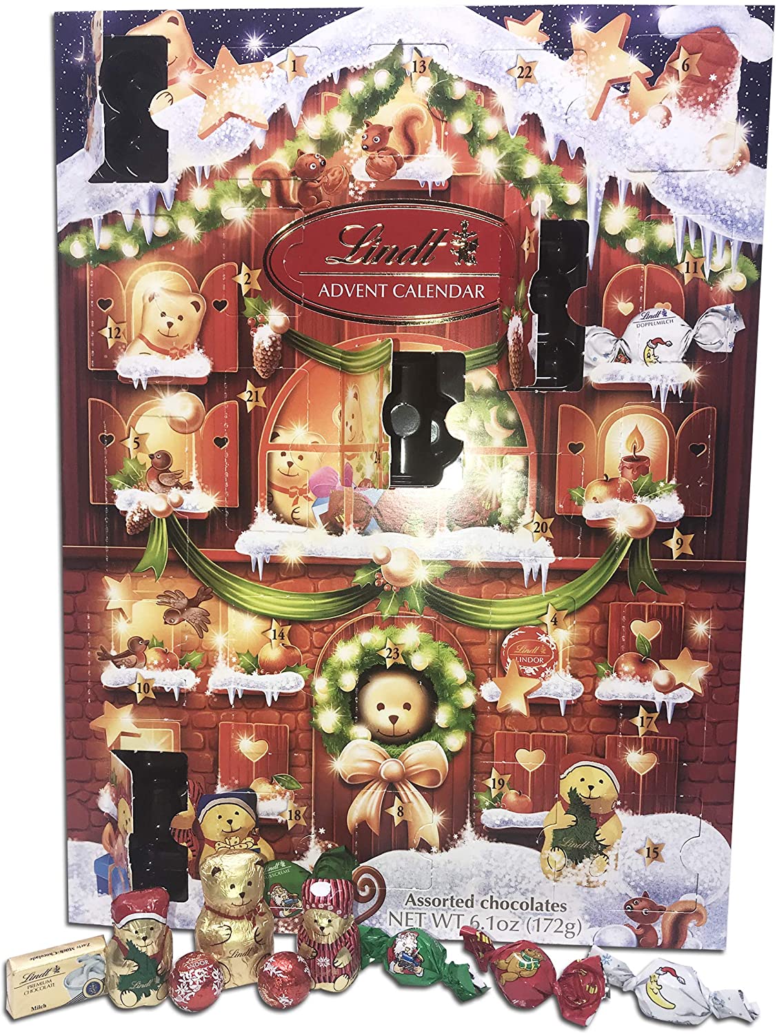 Lindt advent calendar. 