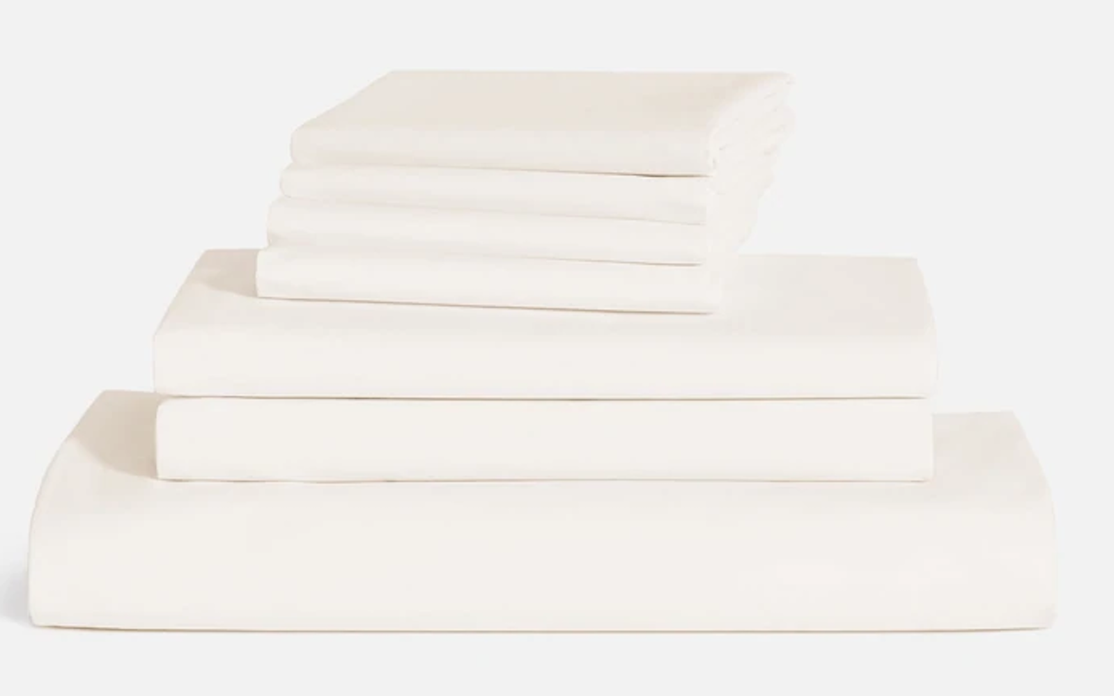 Brooklinen hard core sheet set.