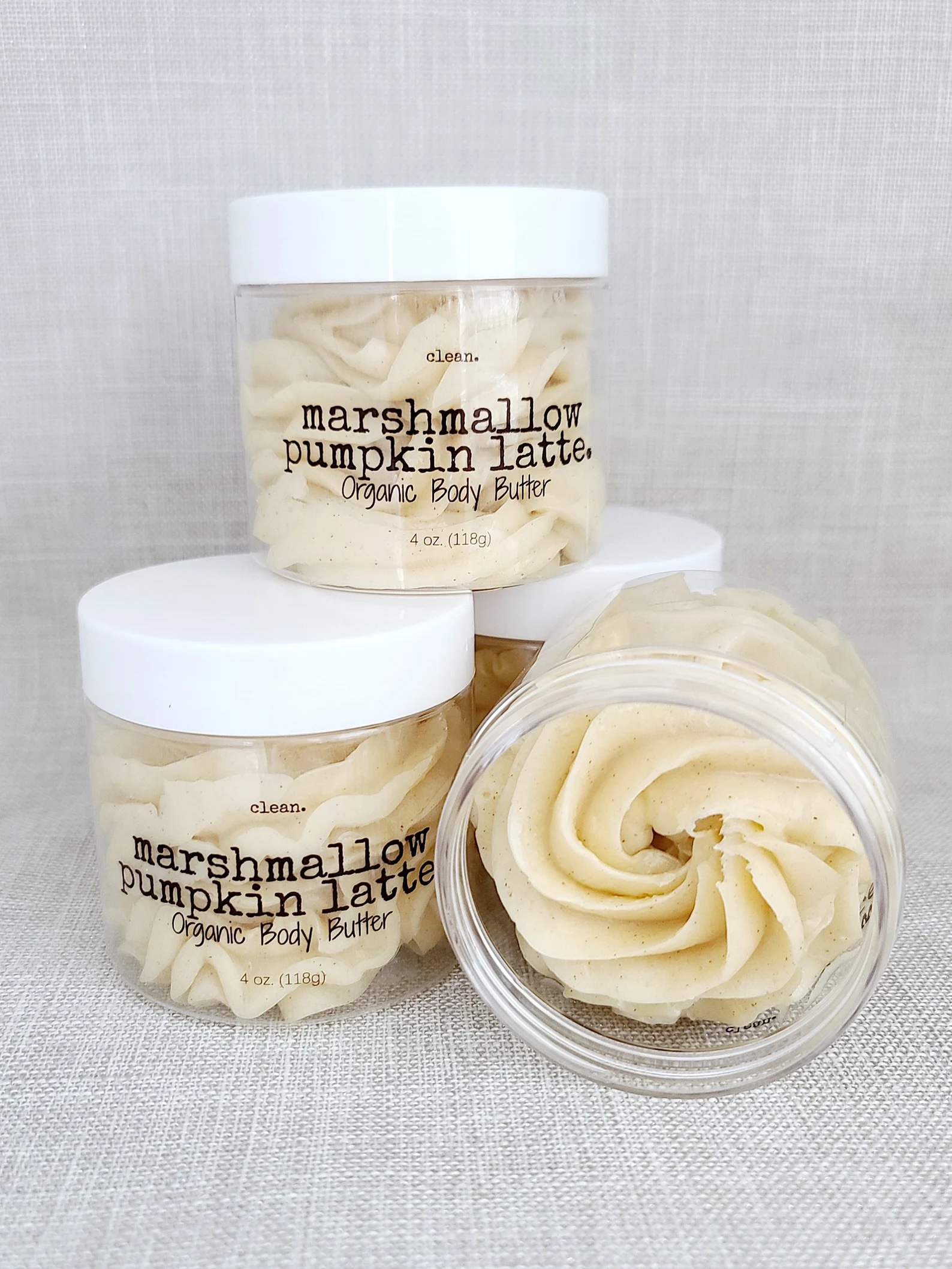 Marshmallow pumpkin spice body butter.