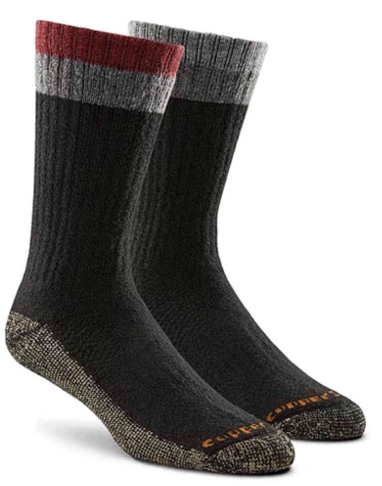Thermal boot socks for men. 