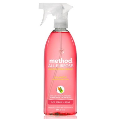 Grapefruit All Purpose Cleaner Method. 