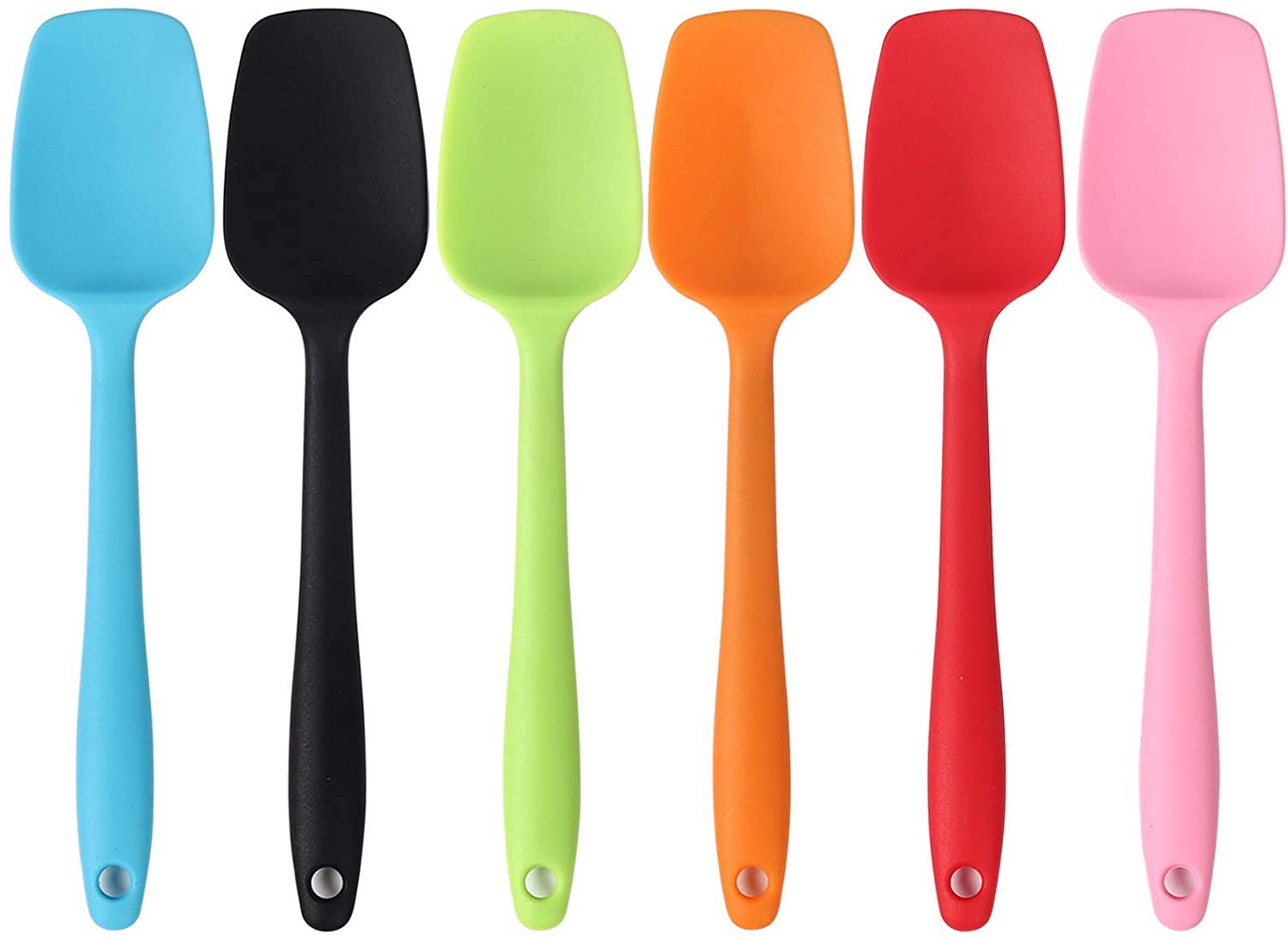 Mini silicone spatula. 