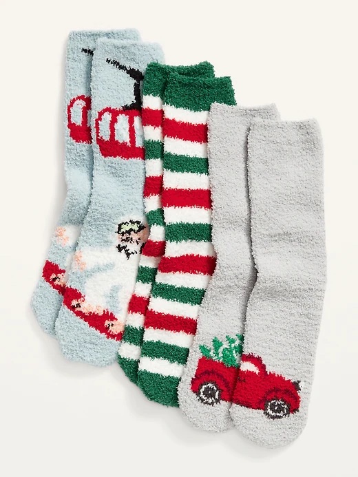 Old Navy men's Christmas socks.