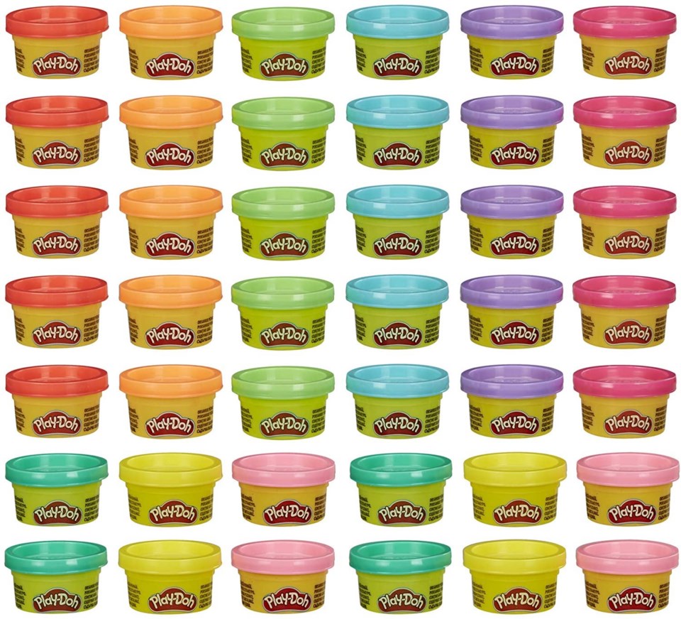 Play doh small containers