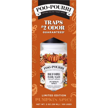 Poo pourri pumpkin. 