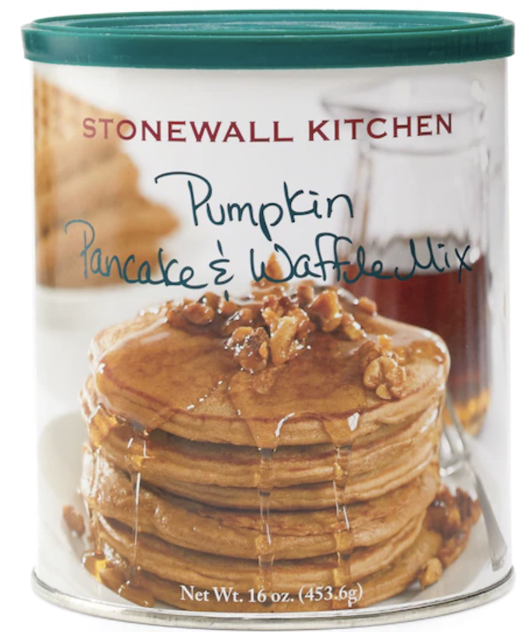 Pumpkin pancake mix.