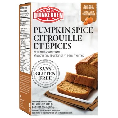 Pumpkin bread.