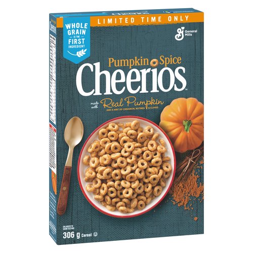 Cheerios pumpkin spice.