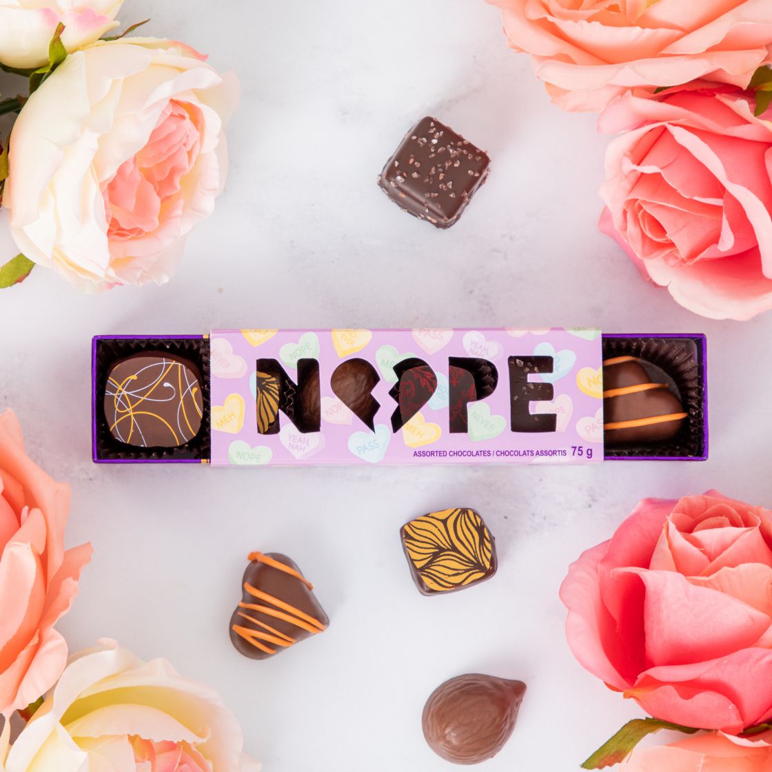 NOpe chocolates