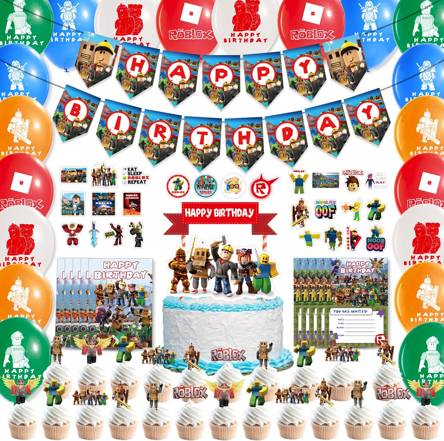 Roblox Birthday Party Kit