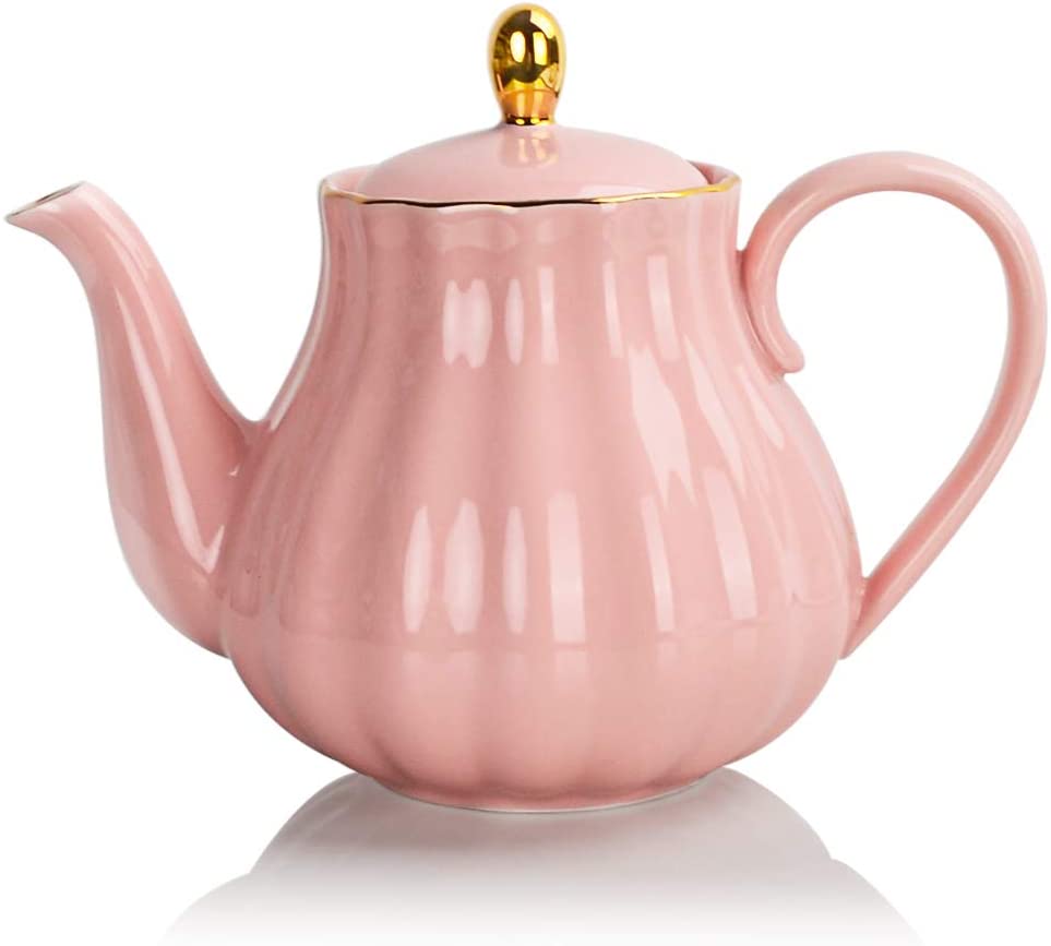 Pink teapot