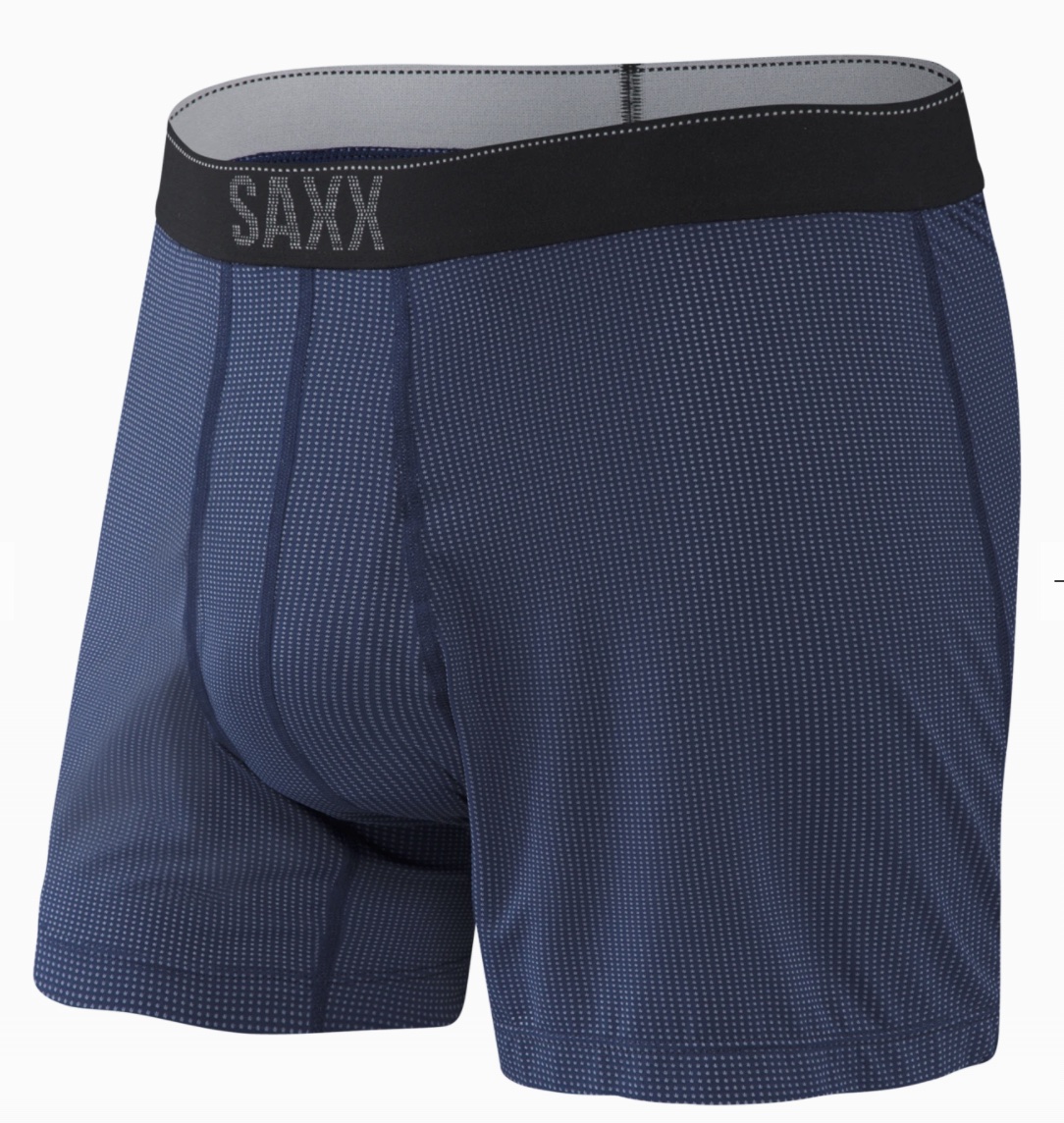 SAXX boxer shorts.