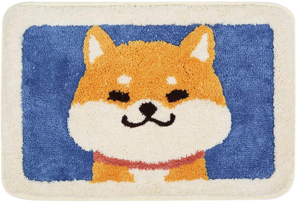 Dog bath mat