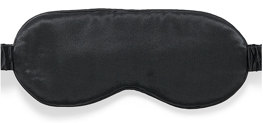 Silk sleep mask. 