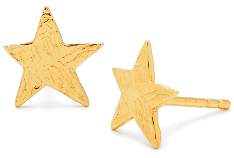 Star earrings by Gorjana.
