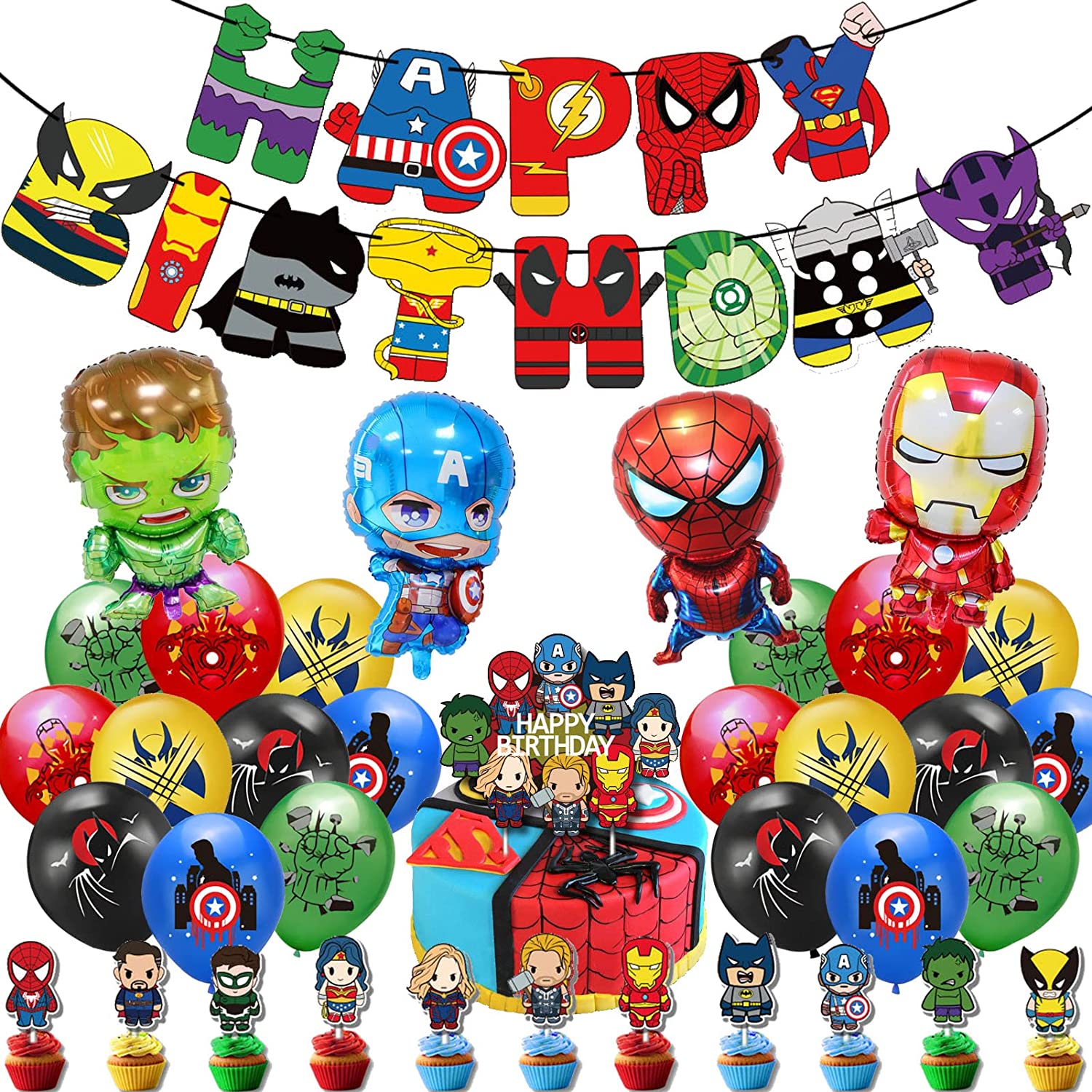 marvel birthday party