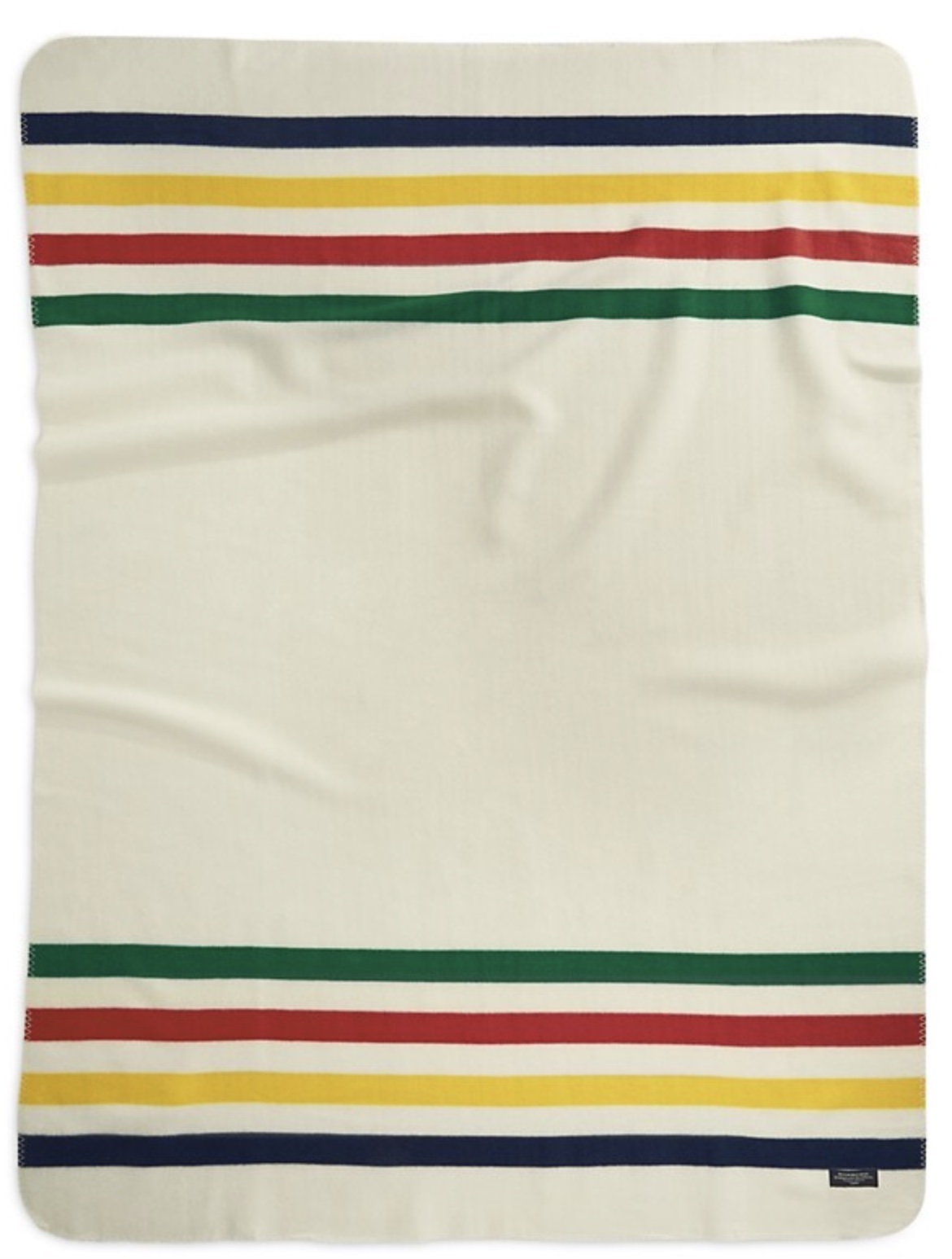 The Bay striped blanket.