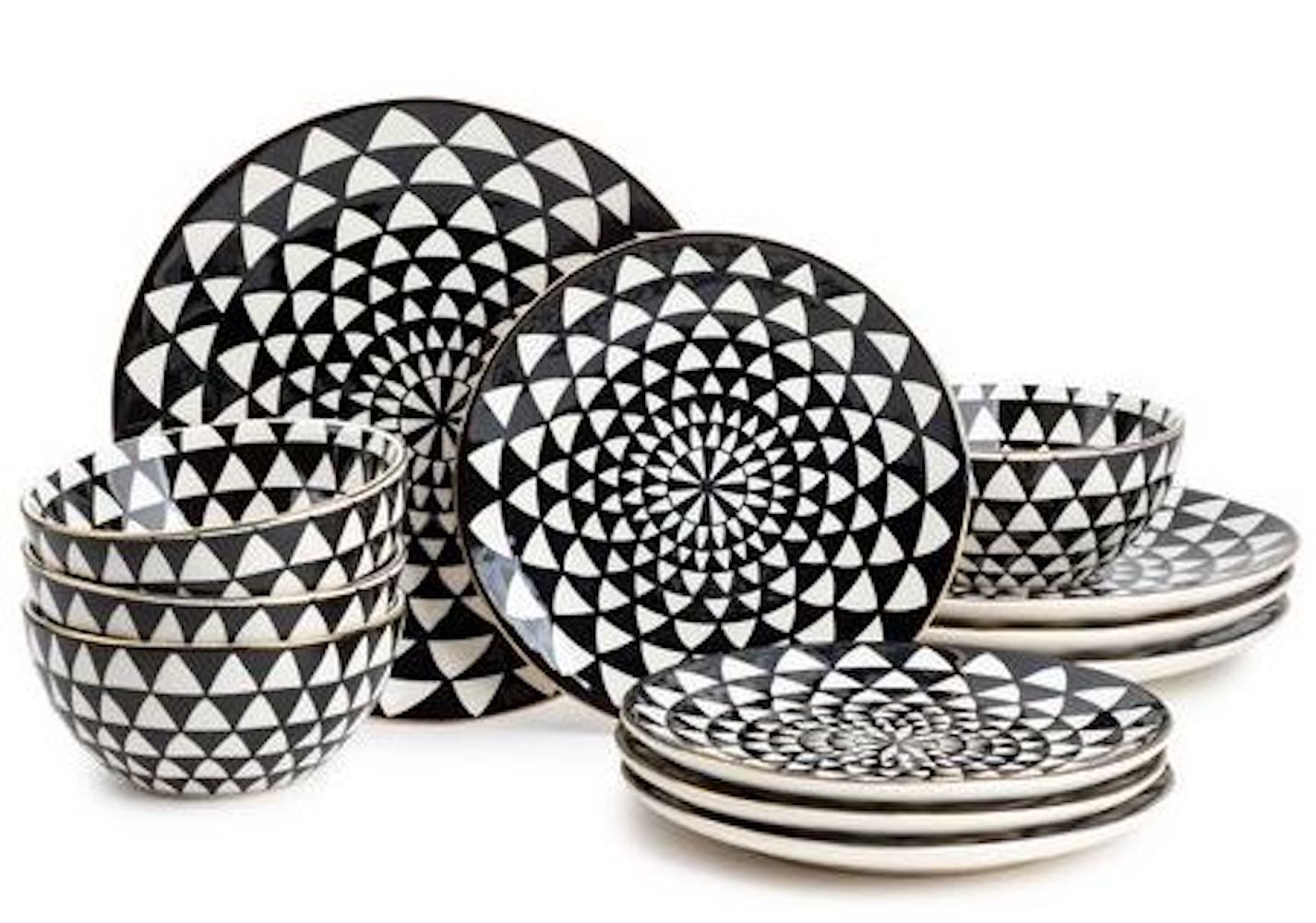 geometric dishes