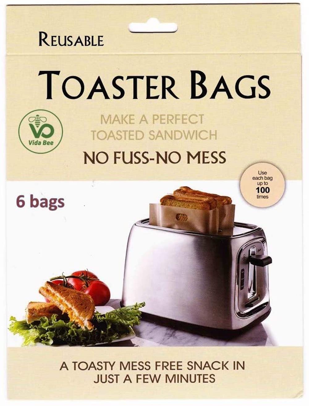 Toaster bags. 