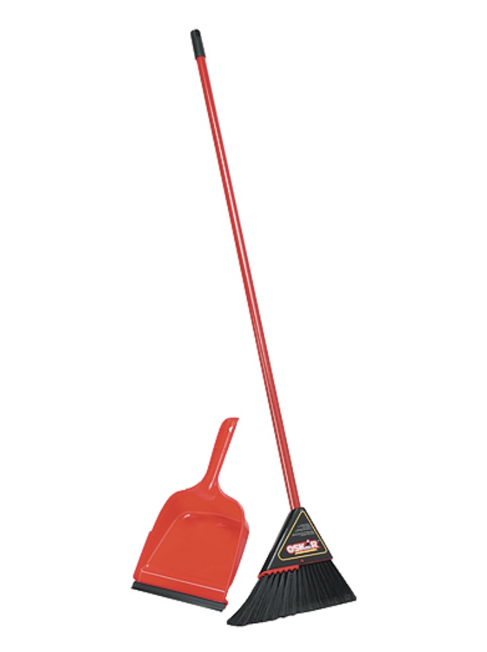 Broom by Vileda Oskar.