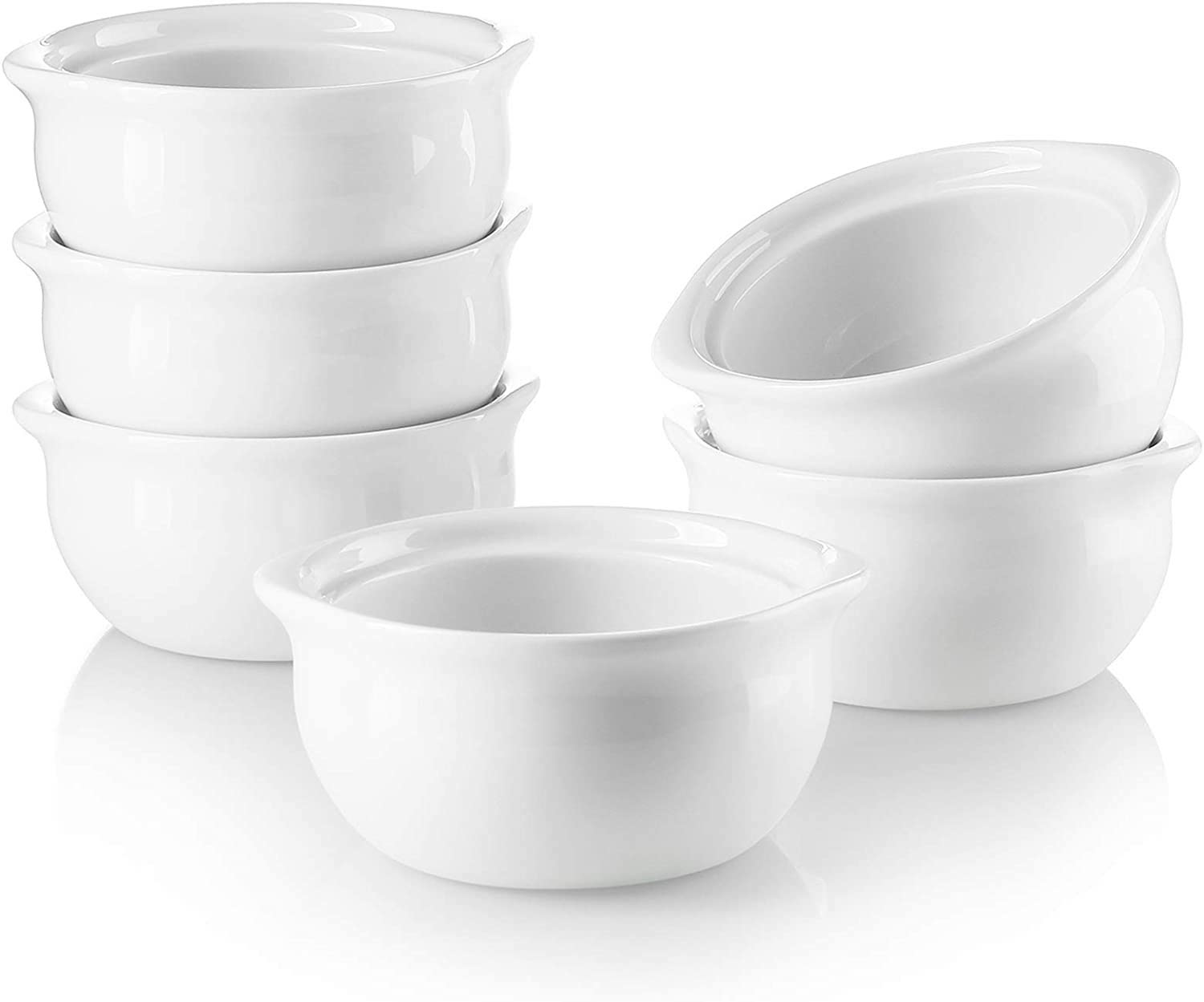 white bowls