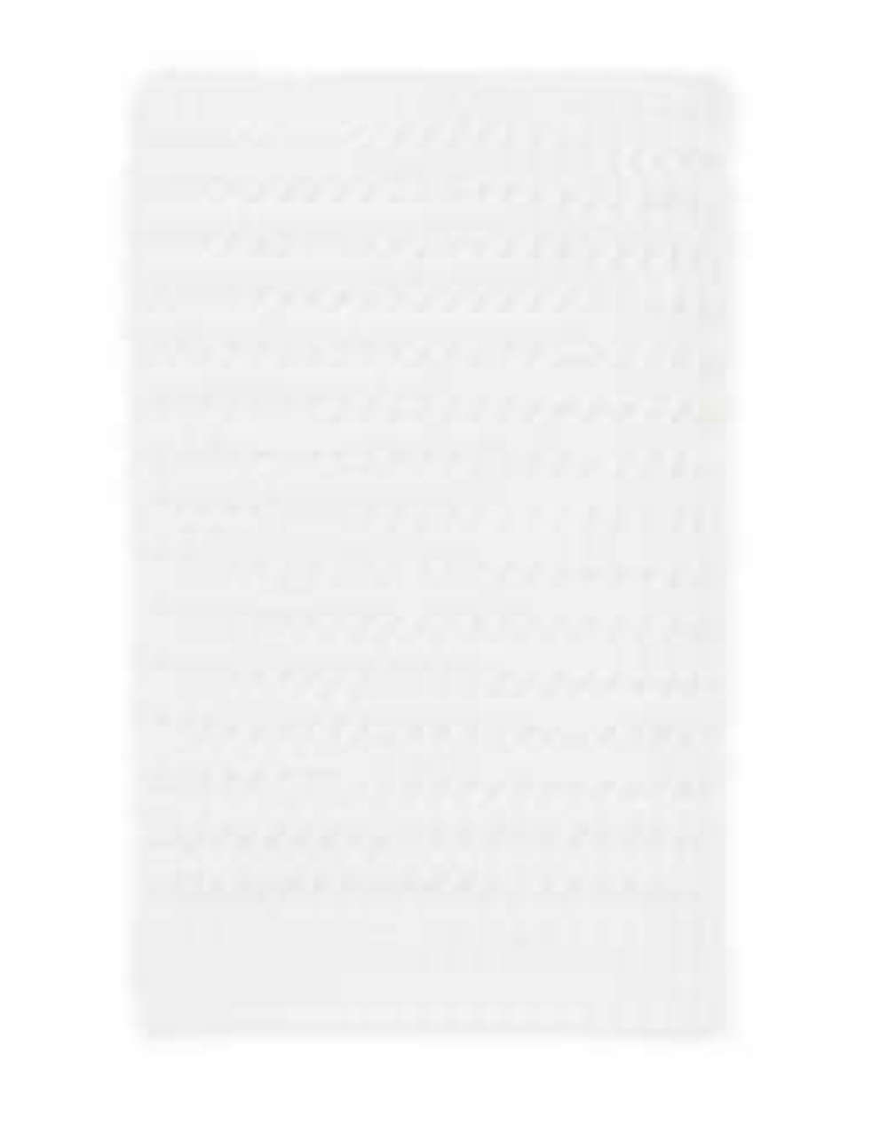 White waffle towel