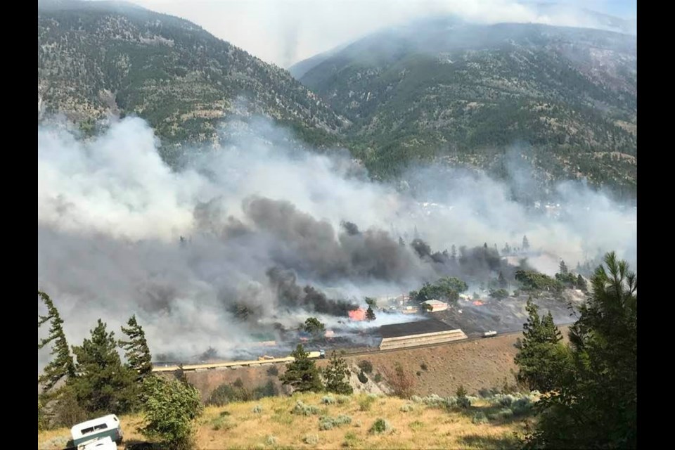 The entire community of Lytton was forced to evacuate.