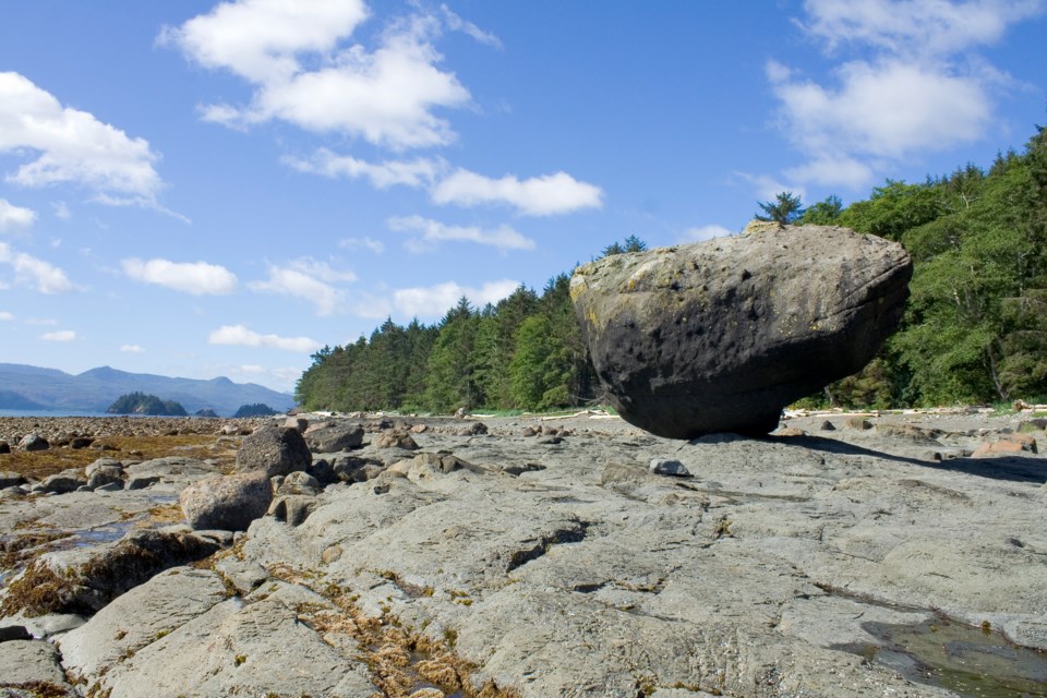 balance rock haida gwaii