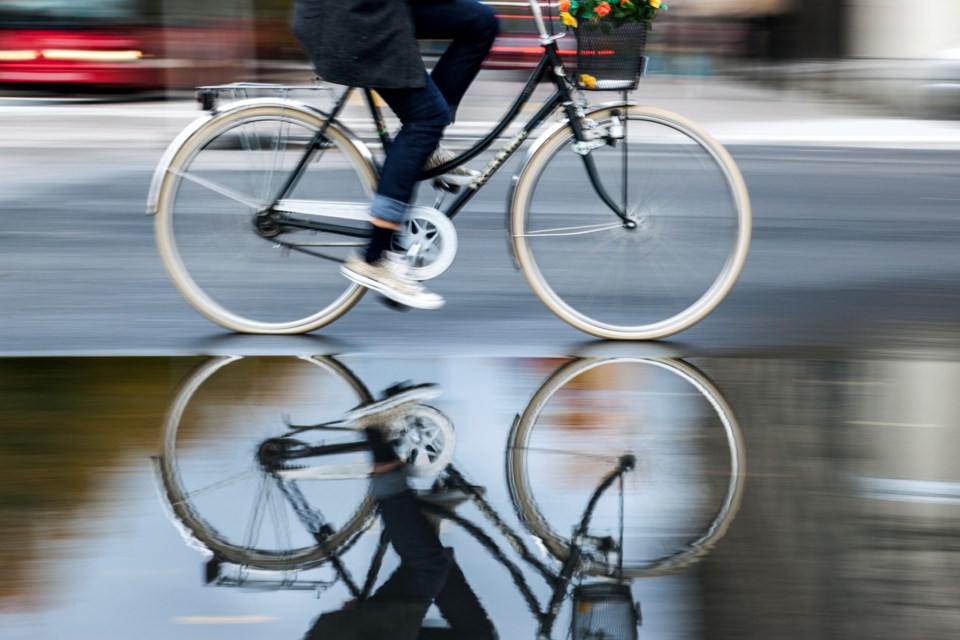 bikewaterreflection