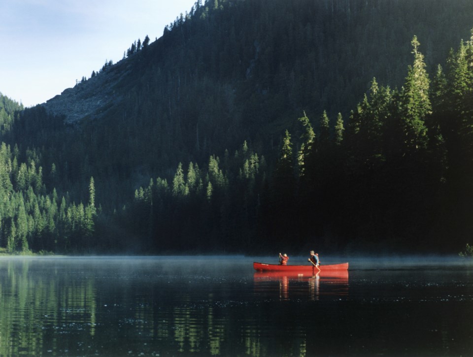 canoeinginlake