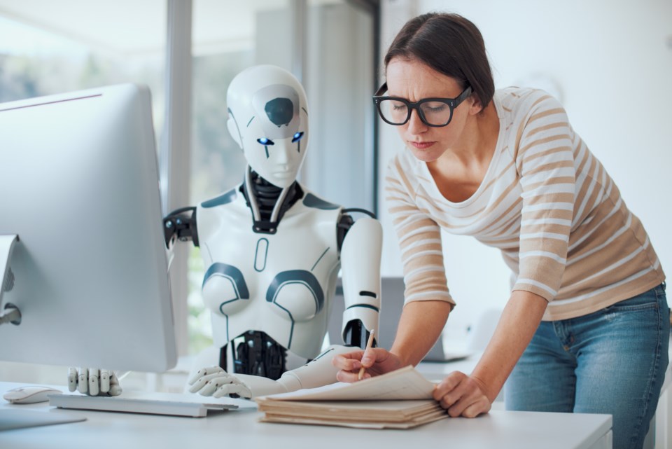 robotworkingatdesk