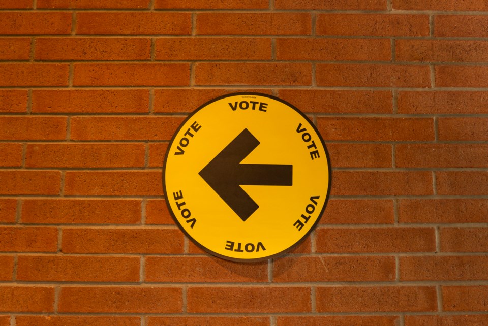 thiswaytovotesign