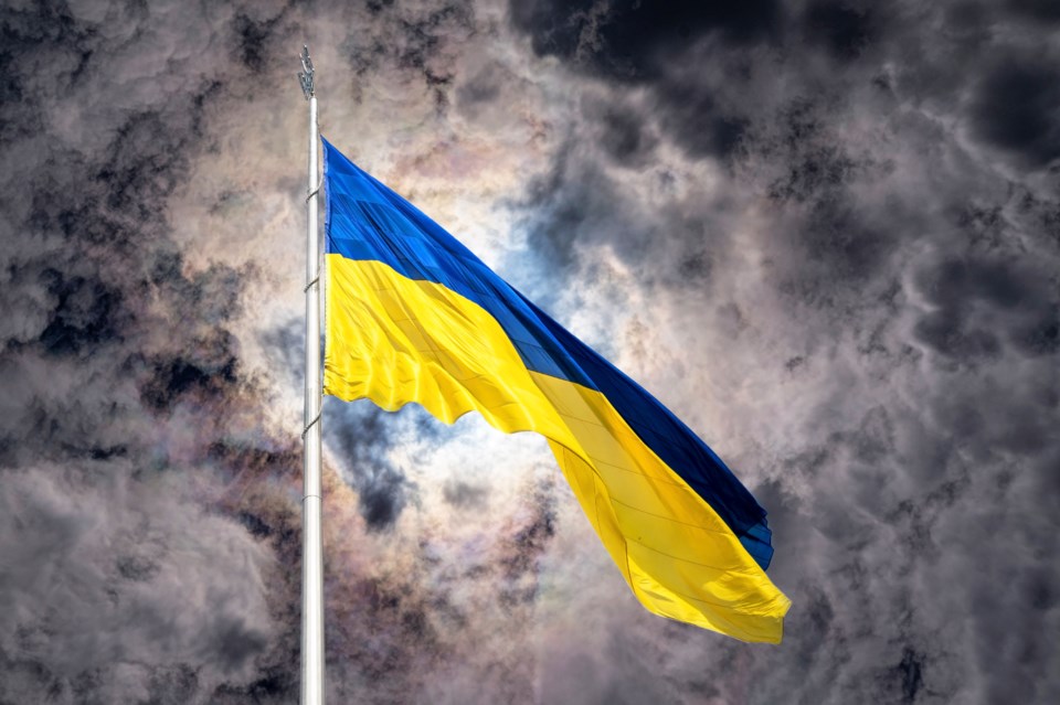 ukraineflagwaving