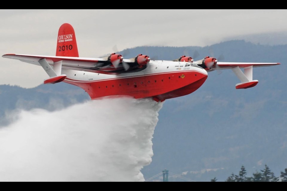 Hawaii Mars was the largest flying boat ever to enter Allied service during World War II and was soon assigned the role of a transport aircraft instead.