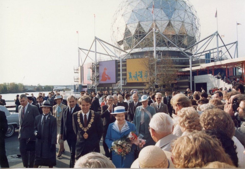 QE2 visit to Science World