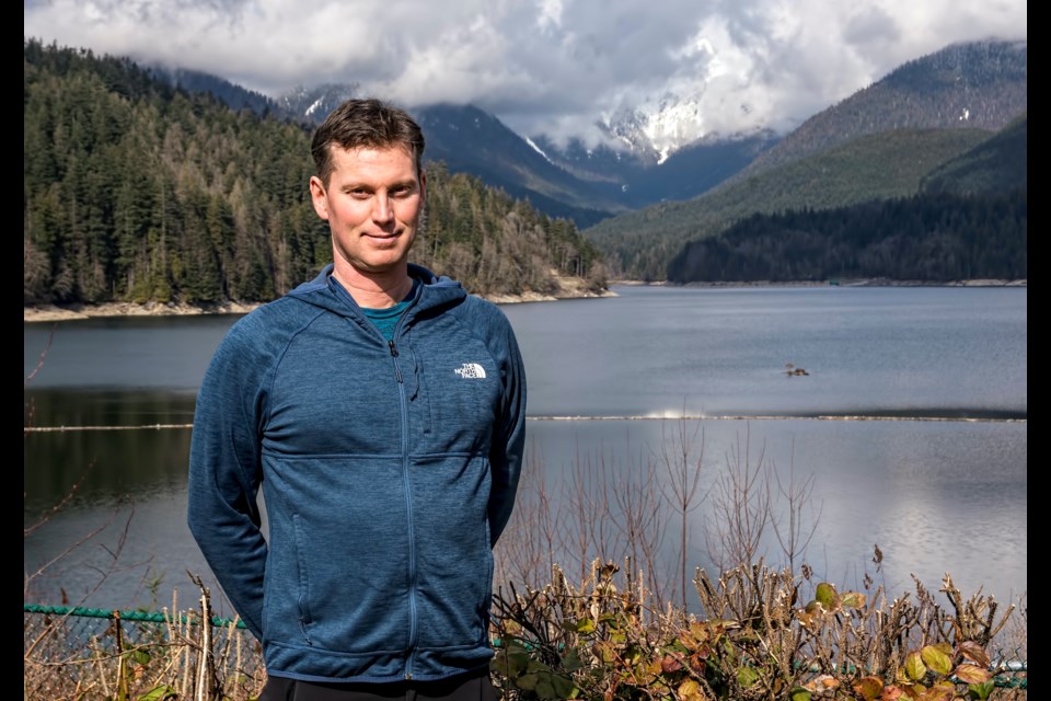 Peter Marshall works for Metro Vancouver Water Management Division.
At Capilano Reservior