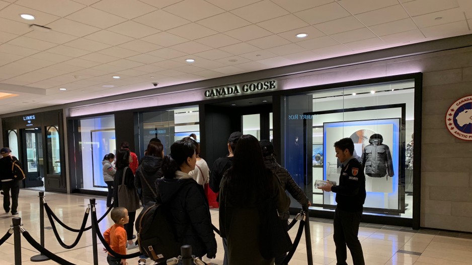 Line up greets Canada Goose s Vancouver flagship store launch Business in Vancouver