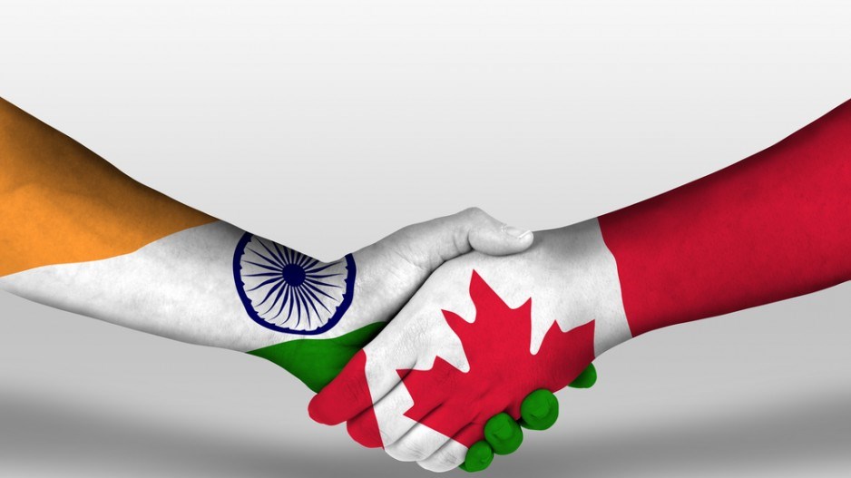 canadaindiaflagshandshakeshutterstock