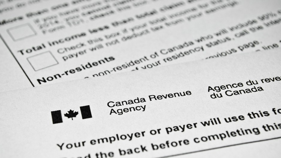 canadian-tax-form-shutterstock