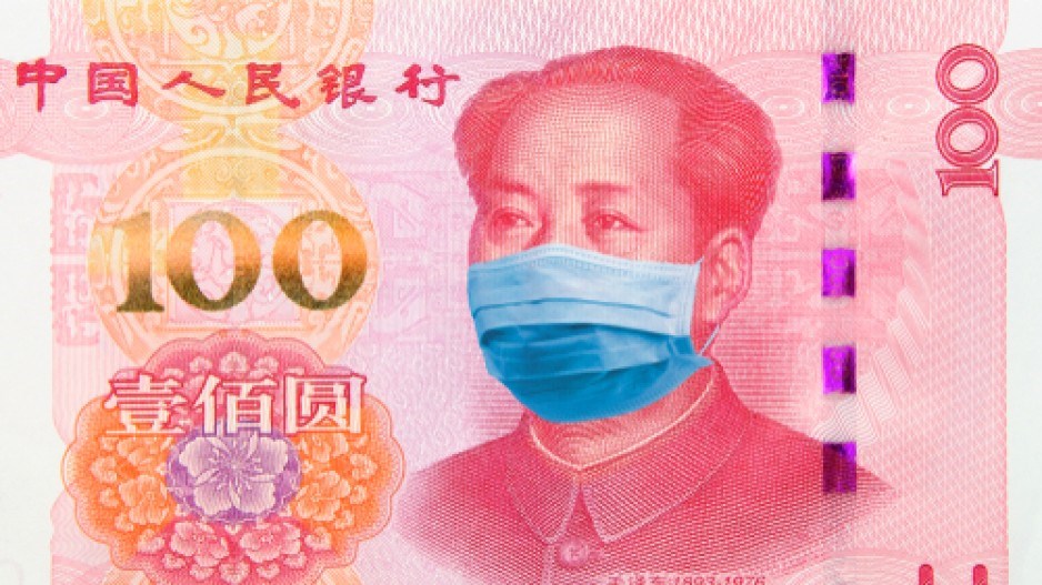 chinese-yuan-mask-coronavirus-shutterstock